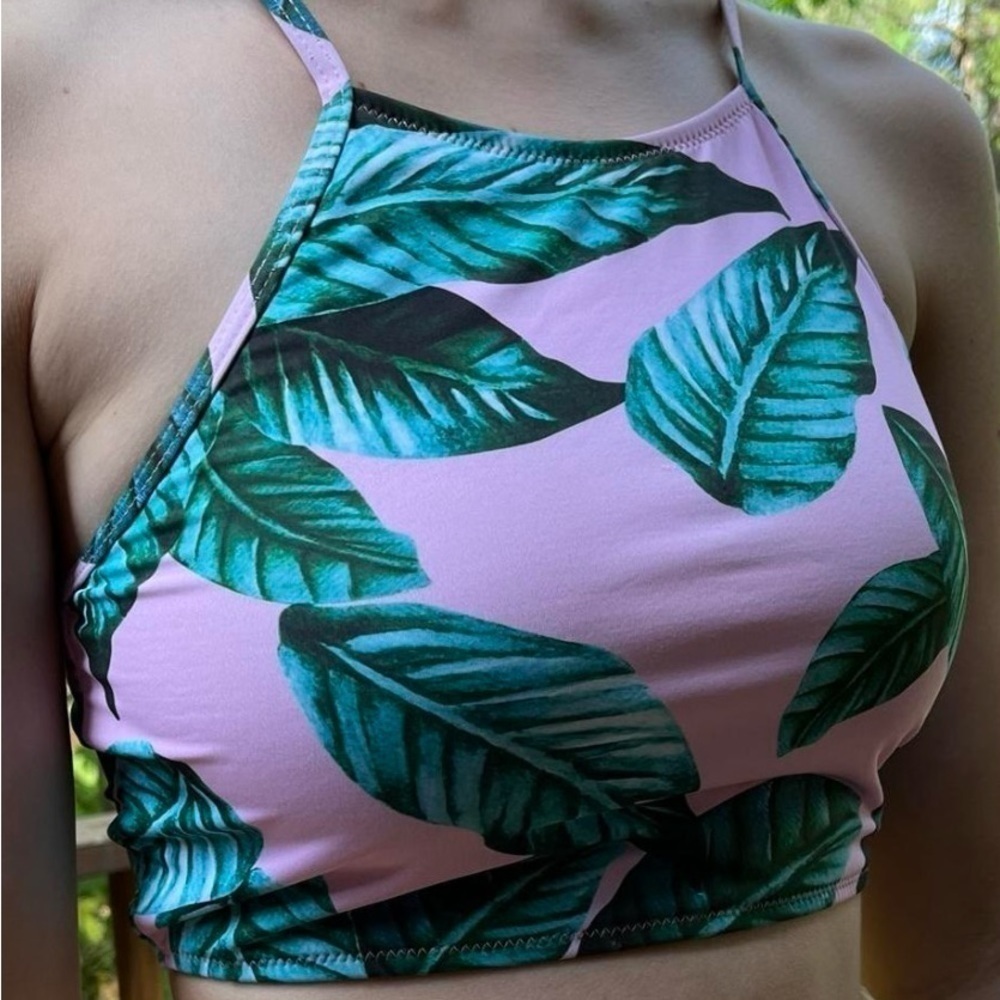 Cupshe Women’s Tropical Bikini Top